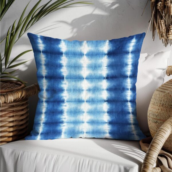 Aurora Tie Dye Throw Pillow Cover